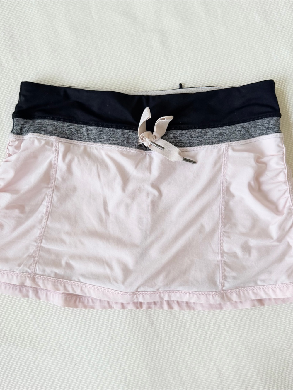 Lululemon Womens Skort Shorts Skirt Pink Black Gym Workout 4